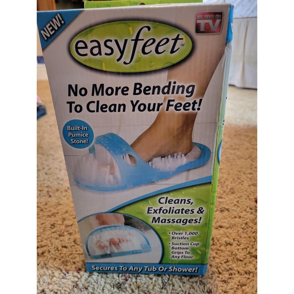 NEW Easy Feet As seen on TV foot scrubber